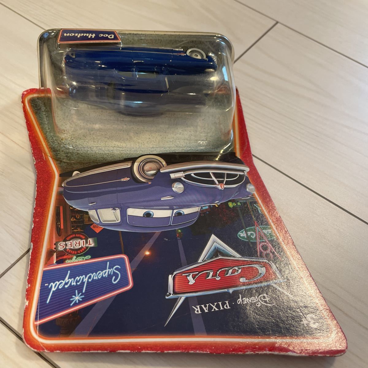 マテル カーズ MATTEL Disney Pixar Cars Hudson Hornet ドック ハドソン ミニカー キャラクターカー 白ホイール_画像7