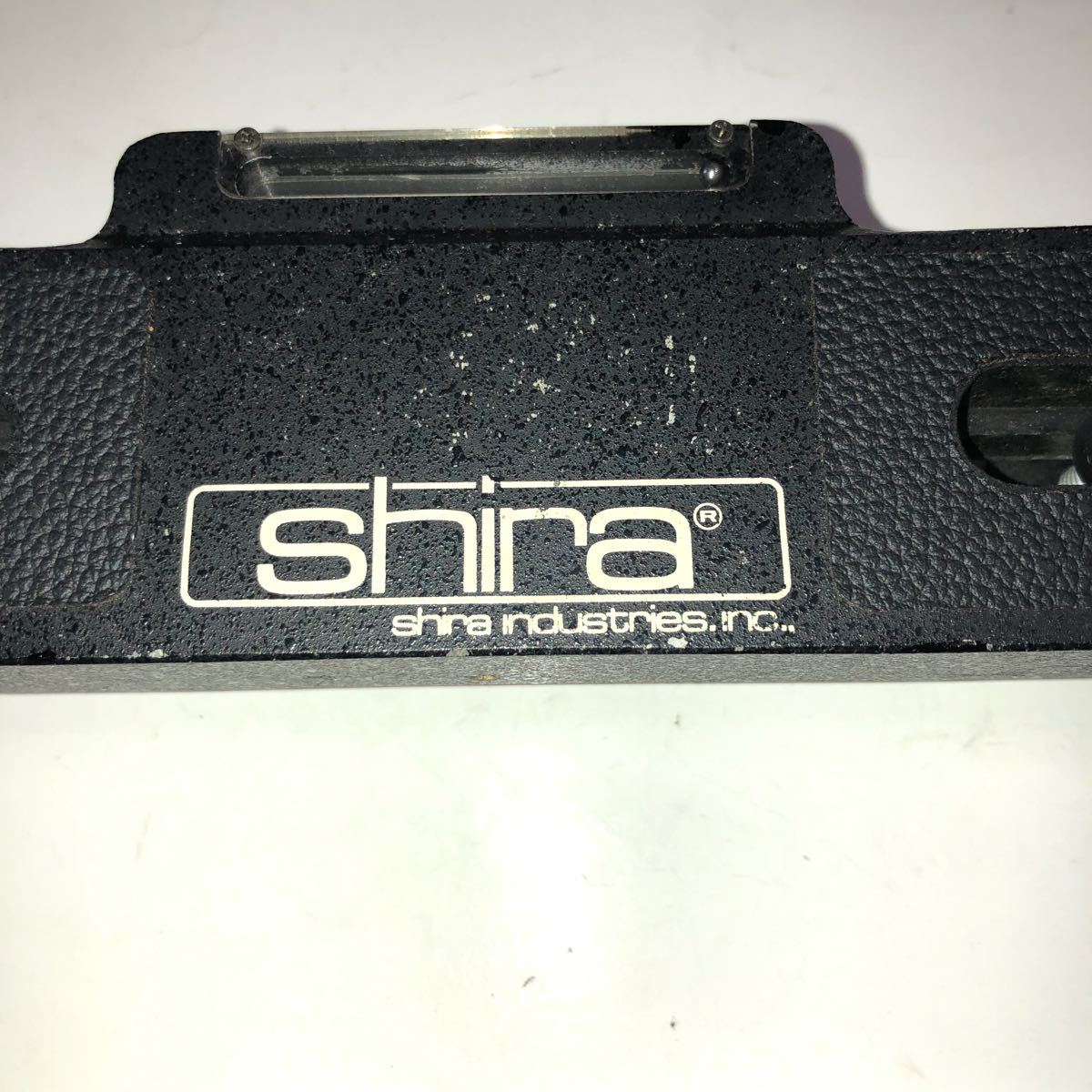 珍品　プレート　三脚用　SHINA 美品　水準器付き　カメラなどを複数付けられます。NR.NCでお願いします。_画像2