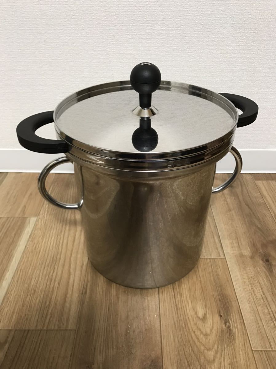 ALESSI アレッシィパスタポット パスタ鍋 23cm tempusdecor.com.br