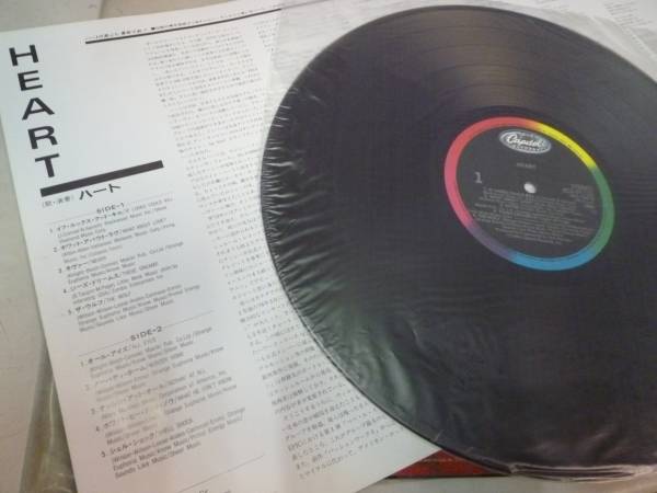 M4549 rare record HEART Japan version (2906)