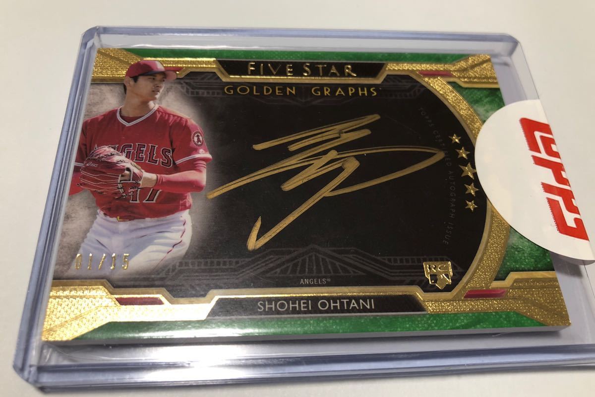 Yahoo!オークション - 大谷翔平 topps FIVE STAR 2018 RC golden Yahoo!オークション - 大谷翔平 topps FIVE STAR 2018 RC golden