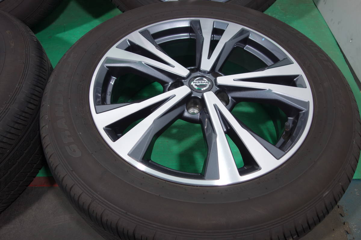 J198-19 送料無料 225/60R18 夏タイヤ 4本セット ダンロップ GRAND