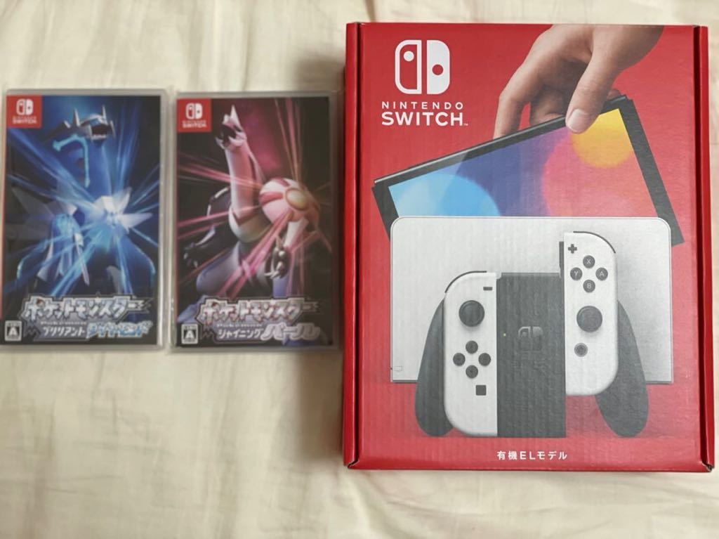 1円スタート♪新品未使用品♪Nintendo Switch有機ELモデルホワイト+