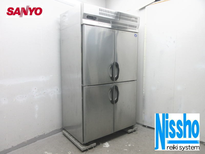 ■ Sanyo Vertical Holrigrator ・ BYR-F1283SA ・ 3 Фаза 200 В ・ W1210 × D800 × H2150 мм ・ Используется ・ Специальное магазин кухни !!