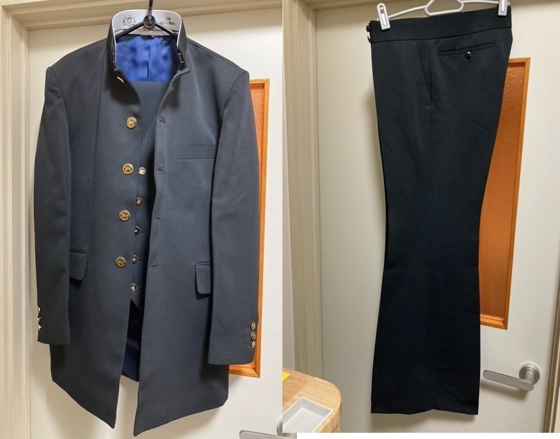 Yahoo!オークション - 【変形学生服】中ラン78cm 短ラン Yahoo!オークション - 【変形学生服】中ラン78cm 短ラン