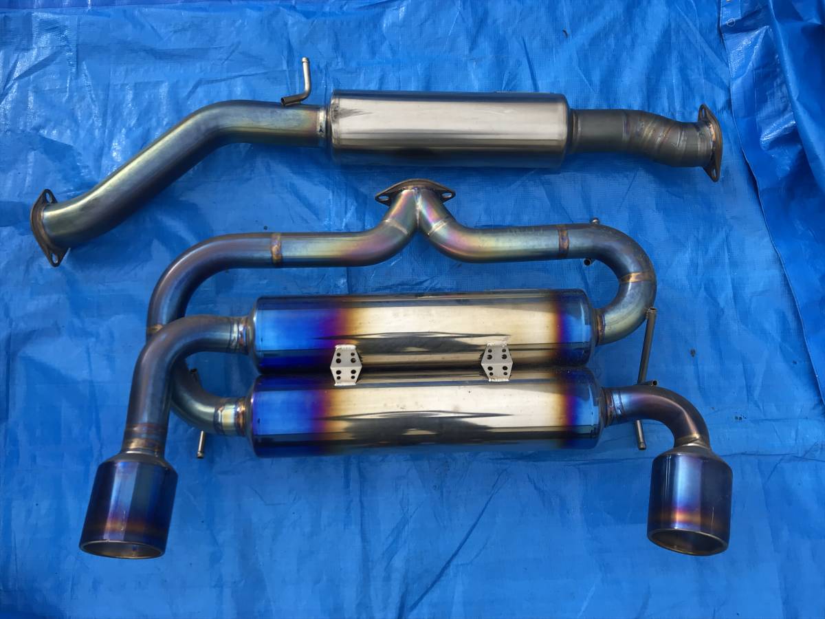 Z34 フェアレディZ アミューズ チタン マフラー ジャンク Z34 フェアレディZ アミューズ チタン マフラー ジャンク