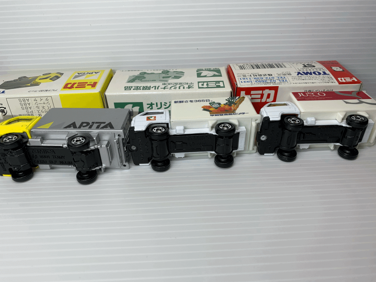 アスコット カスタムトミカ 5台 トミカ 配送トラック 5台セット 第一パン(非売品) ミニストップ