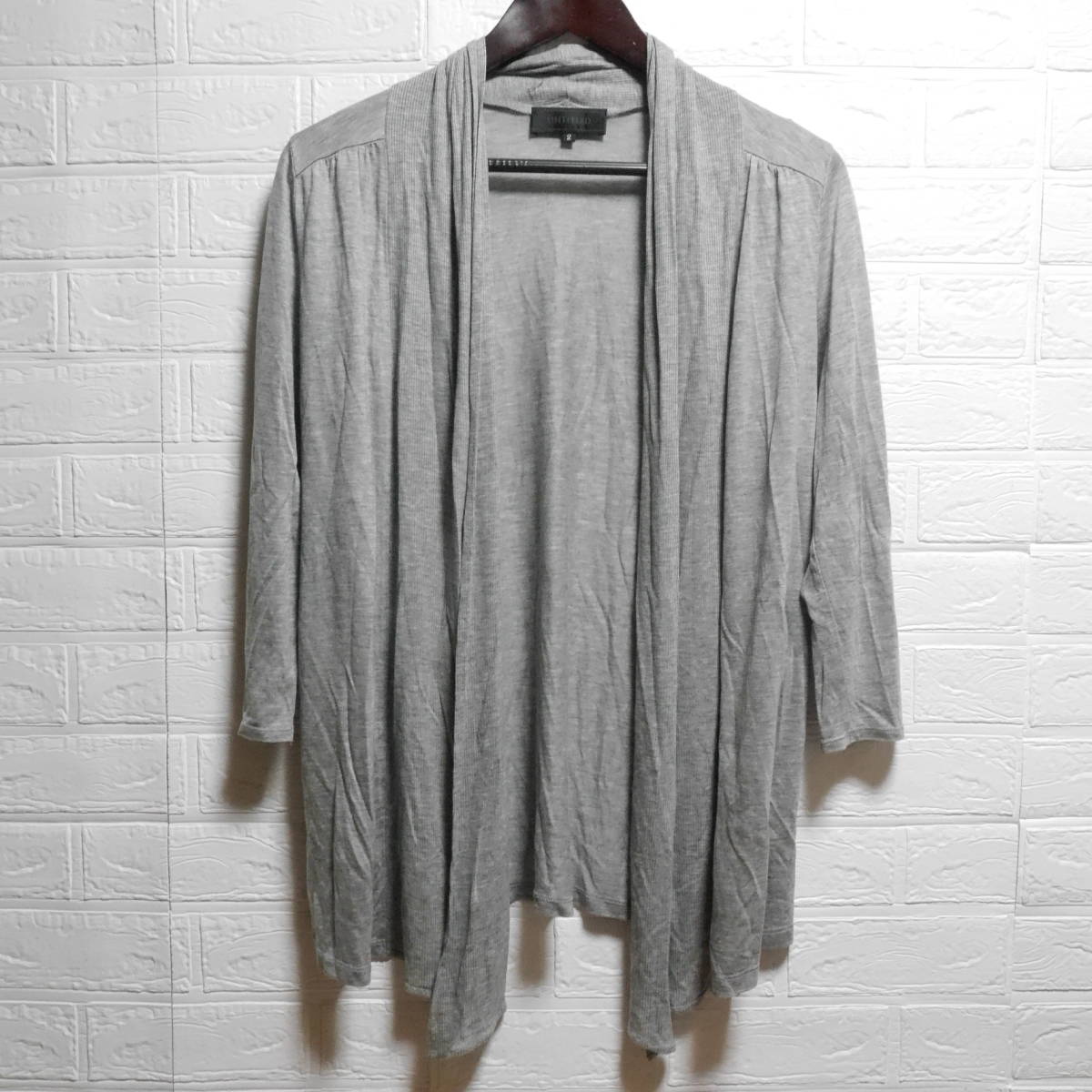 A428 * UNTITLED | Untitled front opening cardigan gray used size 2