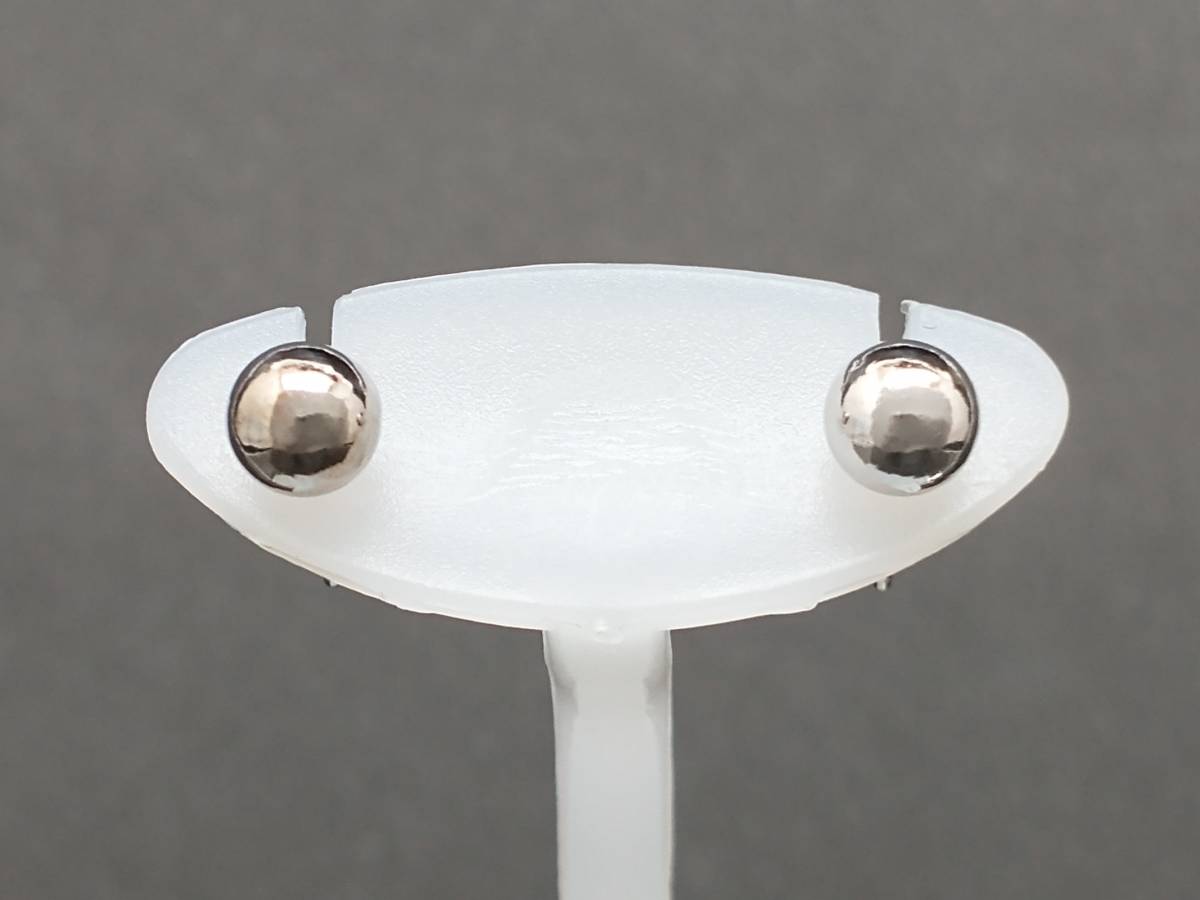 人気No.1 ピアス K14ホワイトゴールドキュービック ピアス(両耳用 ...