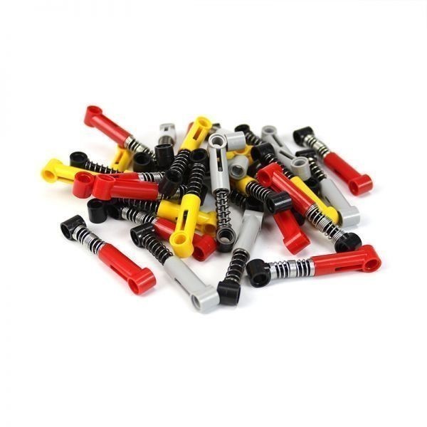 LEGO レゴ テクニック 互換 パーツ ショックアブソーバー 6.5L 10個セット (イエロー)！送料無料！_画像2