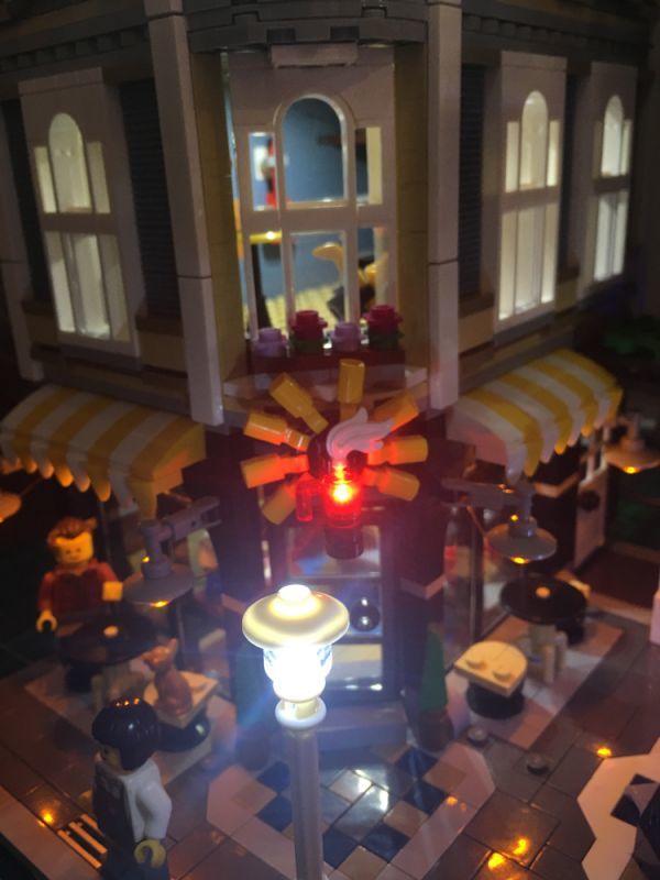 MOC LEGO レゴ ブロック クリエイター エキスパート 10255 互換 にぎやかな街角 Assembly Square LED ライト キット DL010_画像6