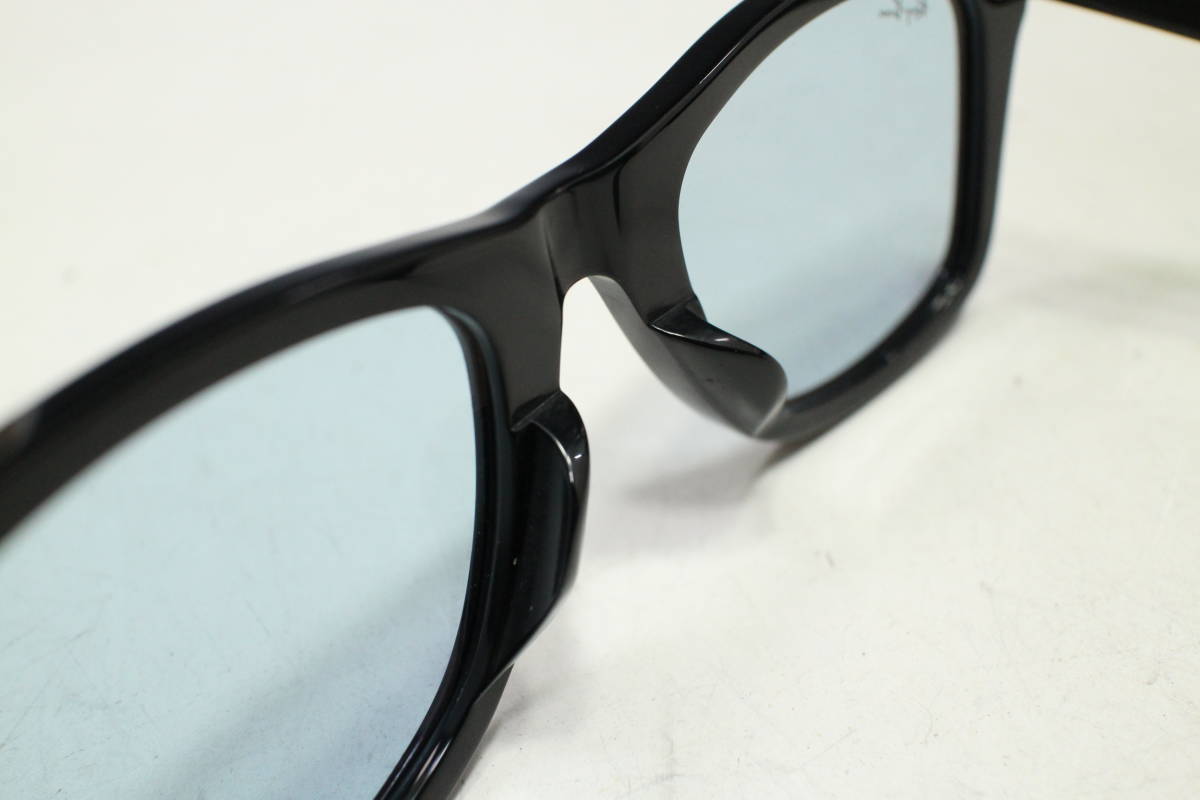 1 иен ~ прекрасный товар [ RayBan /Ray-Ban подлинный товар ] солнцезащитные очки /RB2140-F/WAYFARER/ пластиковая оправа / черный [S709M