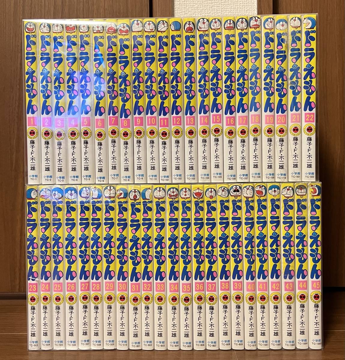 16巻以降全て初版1刷 ドラえもん 0~45巻 状態良好 全巻 藤子不二雄 16巻以降全て初版1刷 ドラえもん 0~45巻 状態良好 全巻 藤子