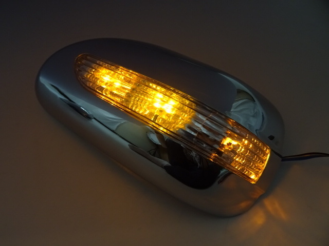 クロームメッキ LED ドア ミラー カバー サイド ミラー トヨタ アイシス 10 系 15 系_画像3