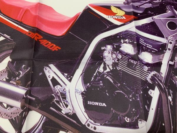 26#1円～.バナー フラッグ ガレージ 当時物 旧車.〇ホンダ〇HONDA〇CBR400F〇.CB CBX CBR CBX flag〇oldbike_画像2