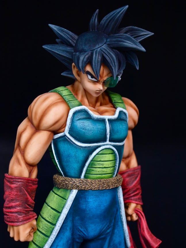ドラゴンボールZ バーダック フィギュア リペイント ロゴ入り台座制作