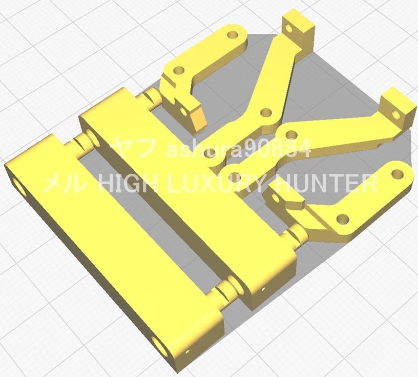 3DプリンタPLA+ ミニッツ 4×4 ジープラングラー用 ボディ10mmリフトアップ 京商 Kyosho Mini Z 4x4 Jeep Wrangler（送料込み）