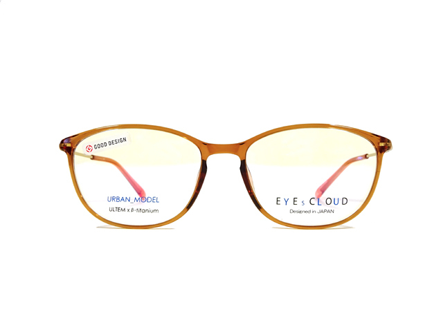 EU-08 C-3 【EYEsCLOUD】アイクラウド アーバンシリーズ　日本製 　特殊プラスチックフレーム 新品