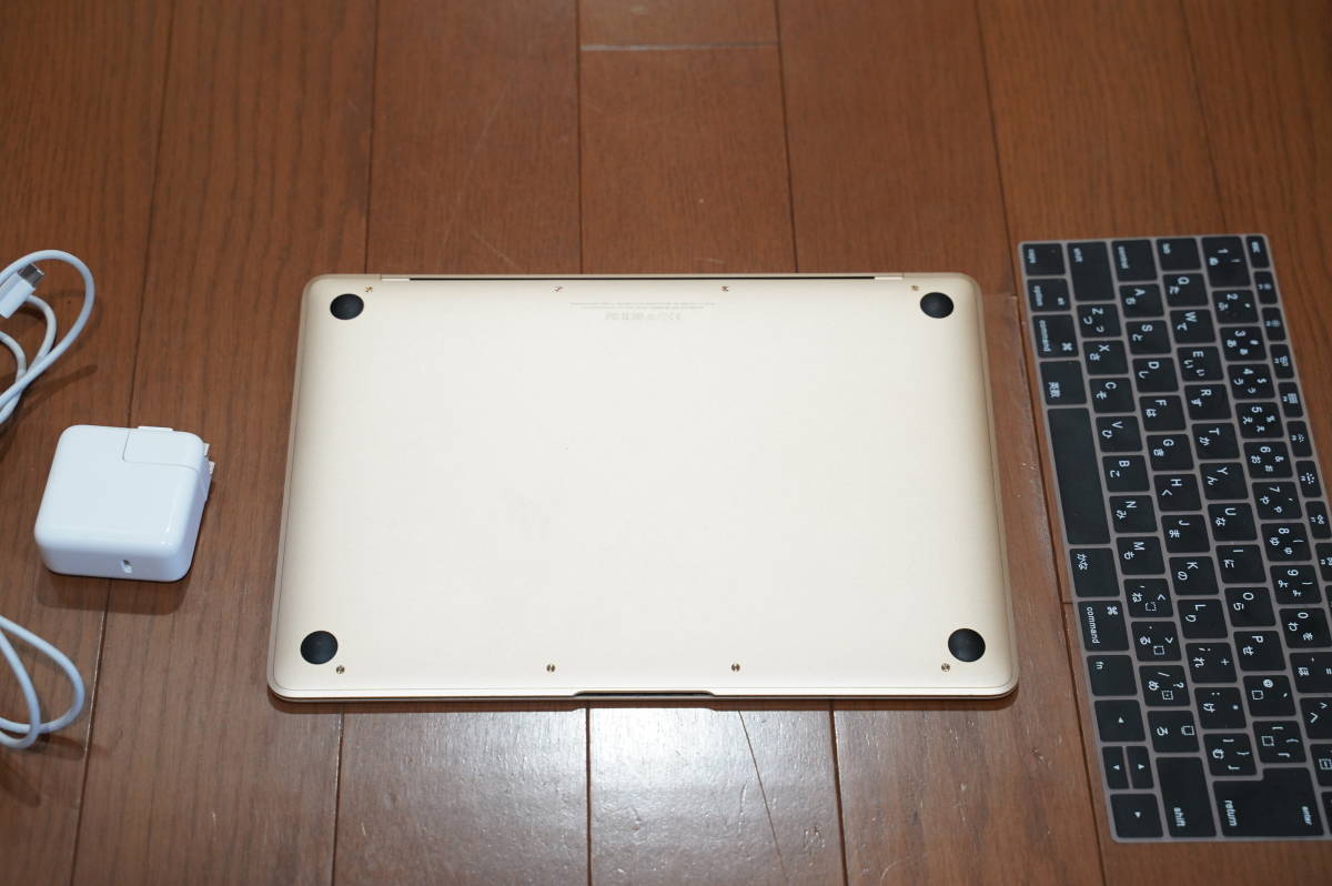 MacBook MK4M2J/A 12インチ/CoreM 1.1G/256G/8G/ゴールド/MacOS BigSur
