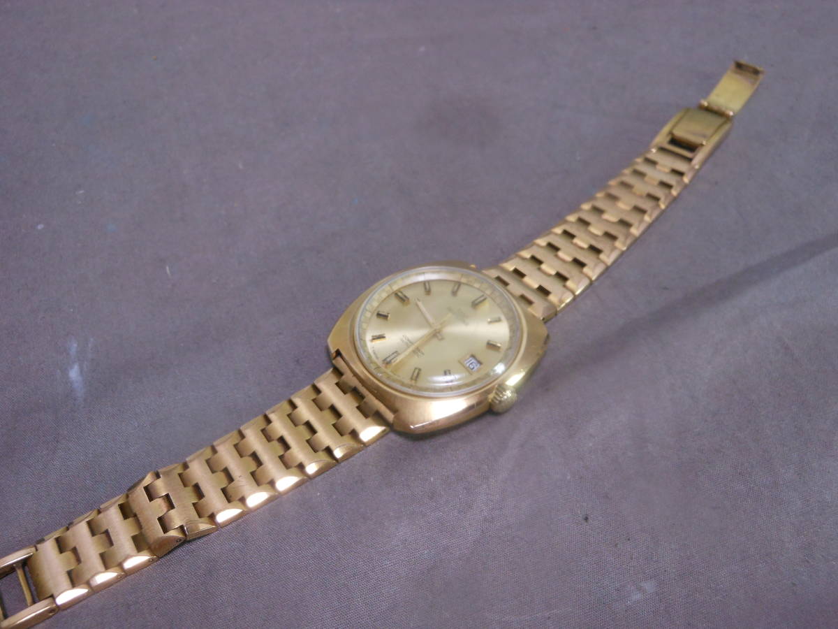 GLYCINE/グリシン】SWISS製 332.112 自動巻き/ ゴールドカラー GLYCINE/グリシン】SWISS製 332.112 自動巻き/ ゴールドカラー