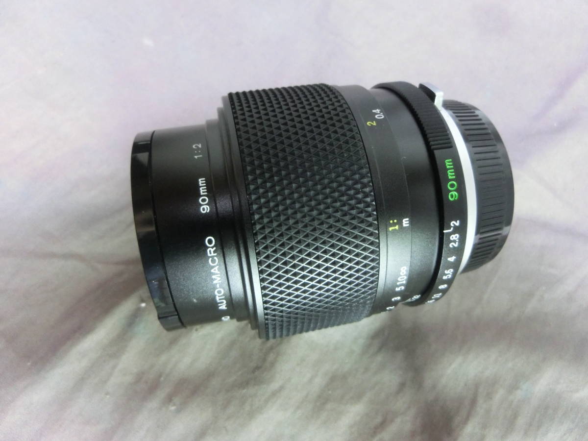☆美品☆オリンパス/ OLYMPUS OM-SYSTEM ZUIKO AUTO-MACRO 90mm F2