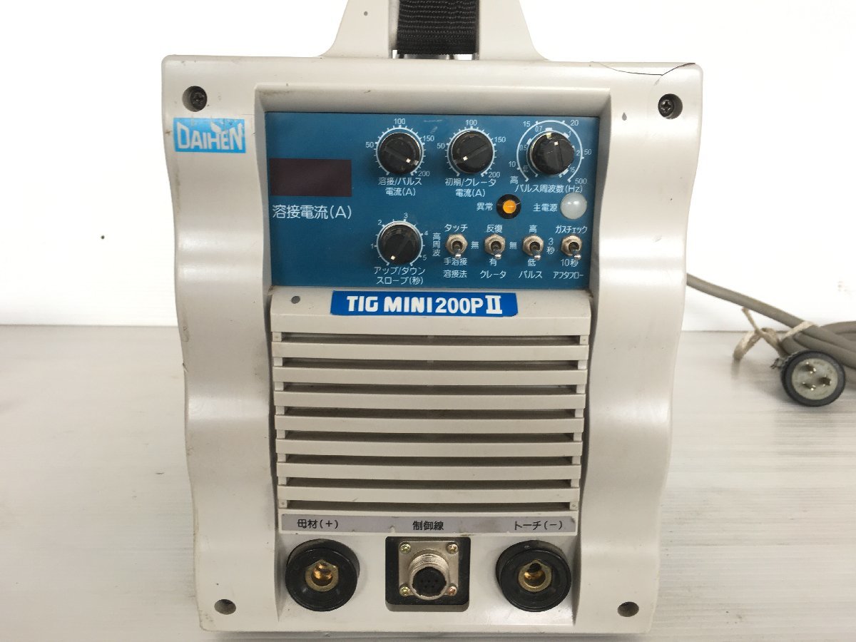 DAIHEN ダイヘン VRTM-202(S-2) TIG MINI 200P? 溶接機 DAIHEN ダイヘン VRTM-202(S-2) TIG MINI 200P? 溶接機