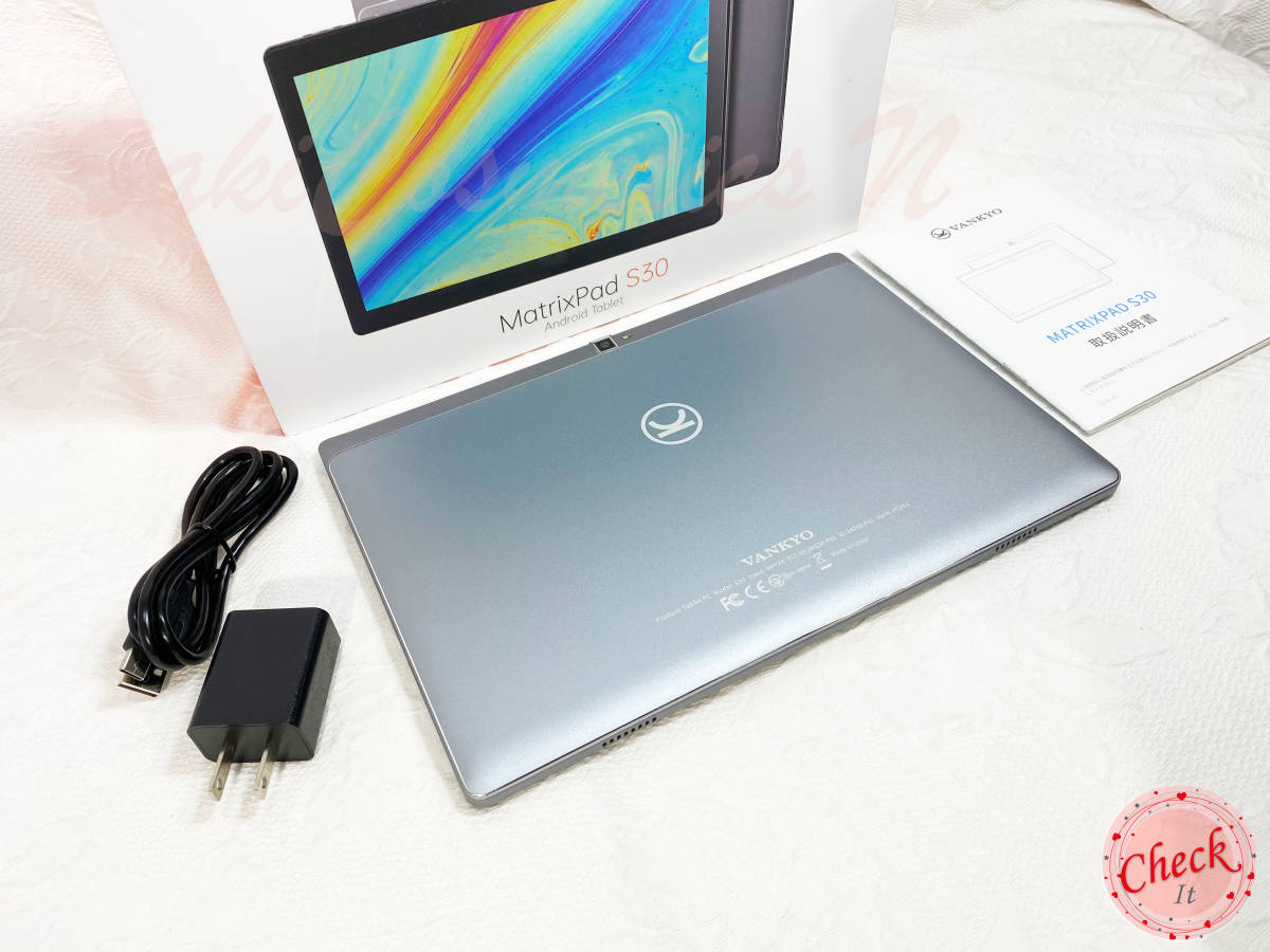 ☆美品☆《10インチタブレット》VANKYO S30 Android10.0 RAM3GB