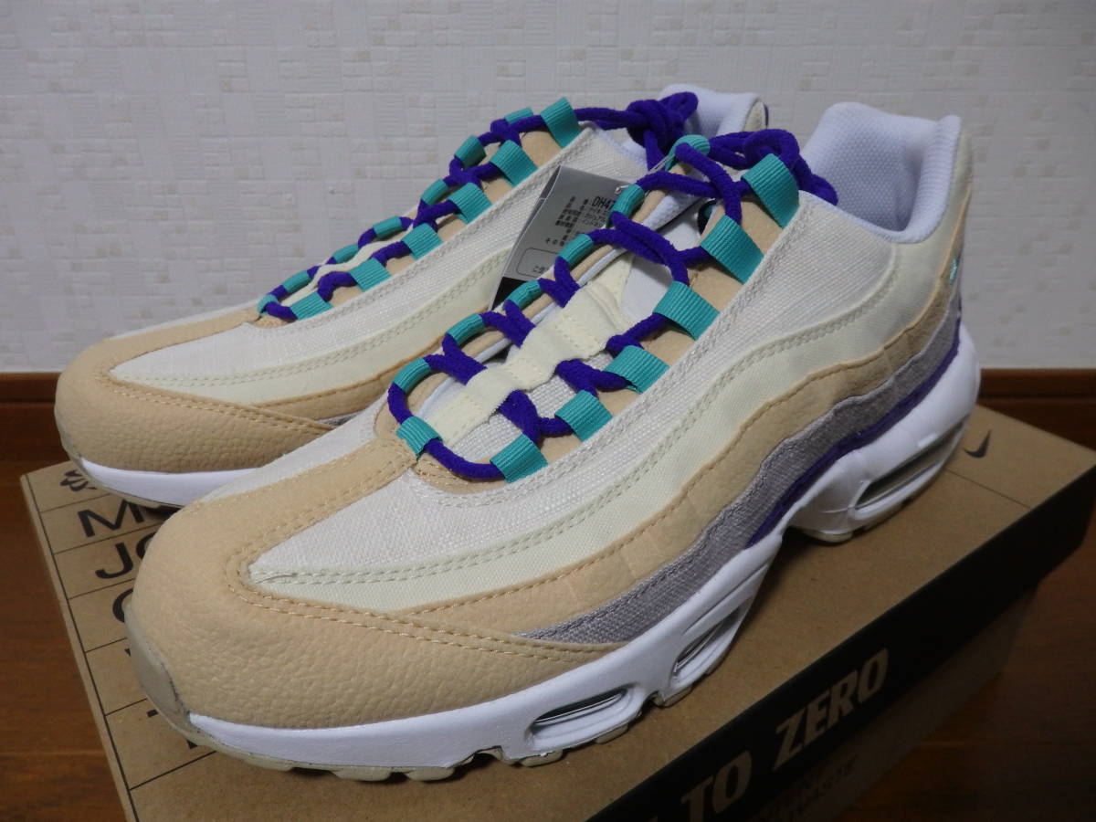 即決☆レア！限定！♪新品未使用 NIKE ナイキスニーカー エアマックス９５ AIR MAX '95 SE RECYCLED PACK リサイクル素材 29.0cm_画像3