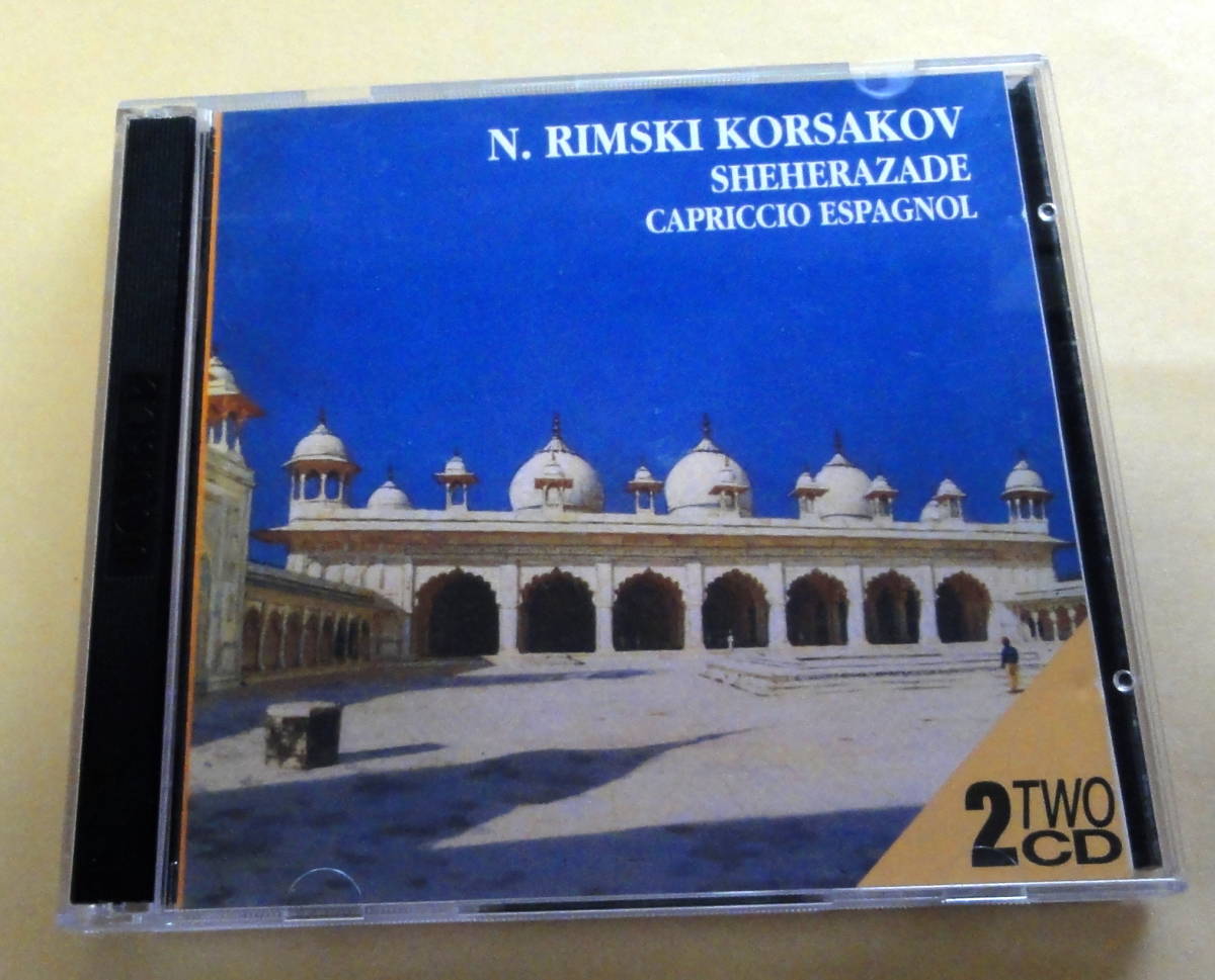 リムスキー・コルサコフ / 交響組曲 シェエラザード スペイン奇想曲 2枚組CD N.RIMSKI KORSAKOV SHEHERAZADE CAPRICCIO ESPAGNOL_画像1