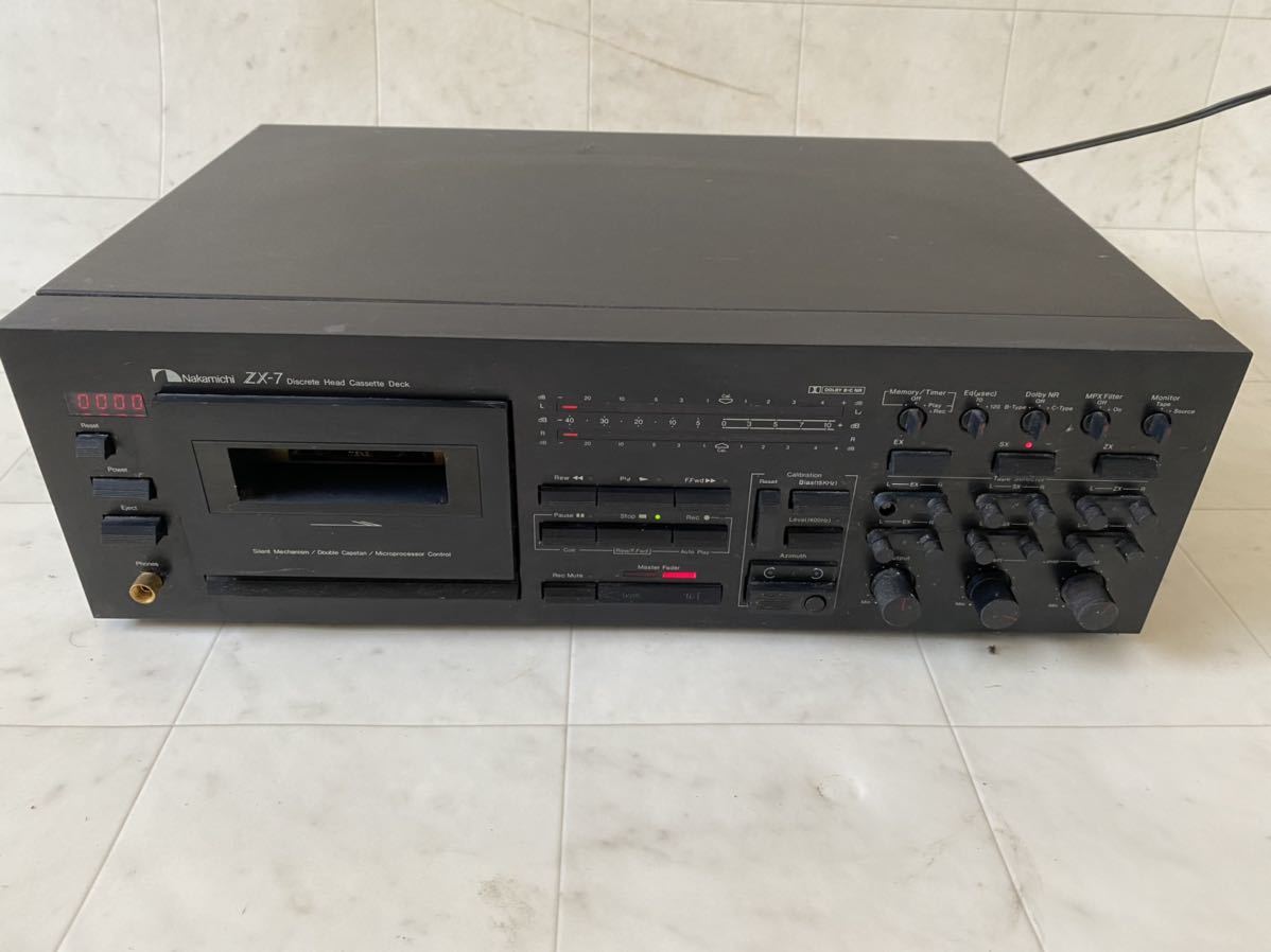 ナカミチ Nakamichi ZX-7 カセットデッキ www.gastech.com.tr
