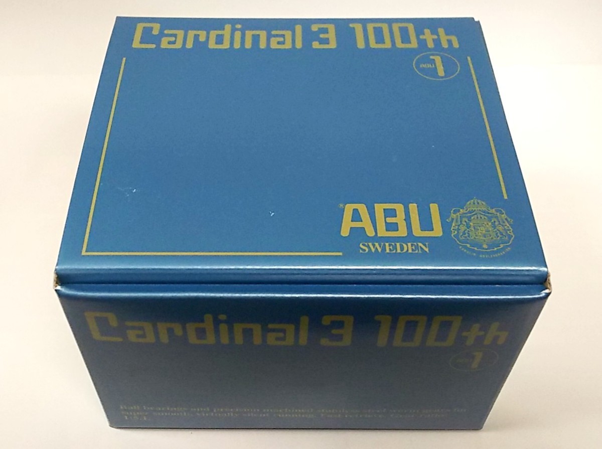 新品】アブガルシア カーディナル3 100周年限定 ABU Cardinal3 100th 新品】アブガルシア カーディナル3 100周年限定 ABU Cardinal3 100th