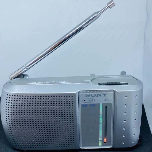 SONY FM/AMハンディーポータブルラジオ ICF-9(品) - violaoparainiciantes.com