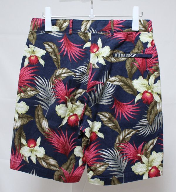 19SS Engineered Garments エンジニアードガーメンツ Sunset Short Hawaiian Floral Java Cloth サンセット ショーツ ショート パンツ S_画像2