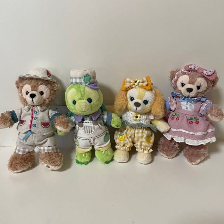 テイスティサマーサプライズ ぬいぐるみバッジ 4体セット ダッフィー
