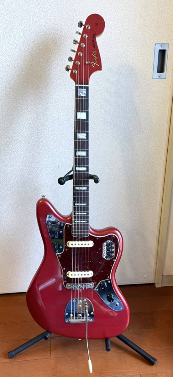 ほぼ新品+Mod (40万相当)Fender 60th Anniversary Jaguar Mystic Dakota Red +MASTERY BRIDGE M1+スムーステーパー_画像2