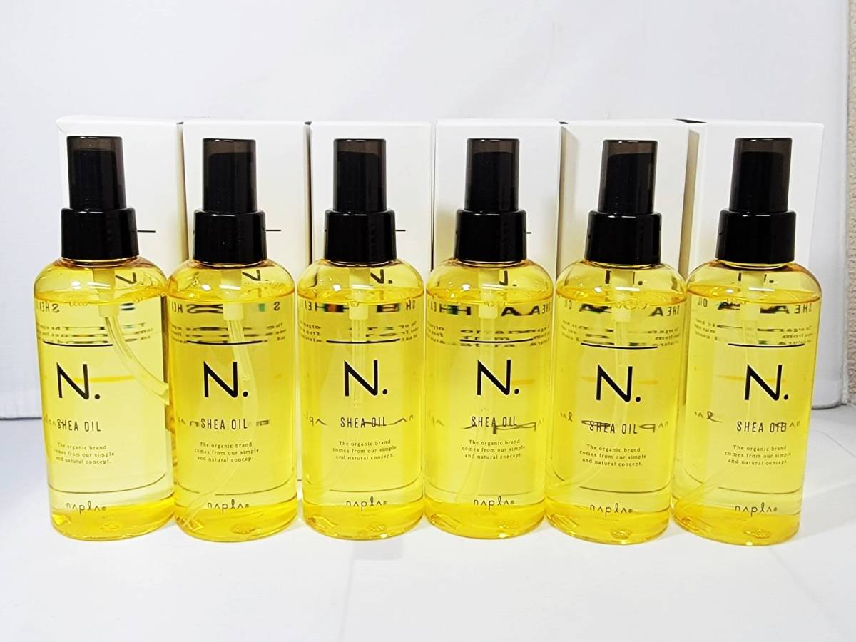 新品 未使用 ナプラ エヌドット N. シアオイル SHEAオイル 150ml×6本