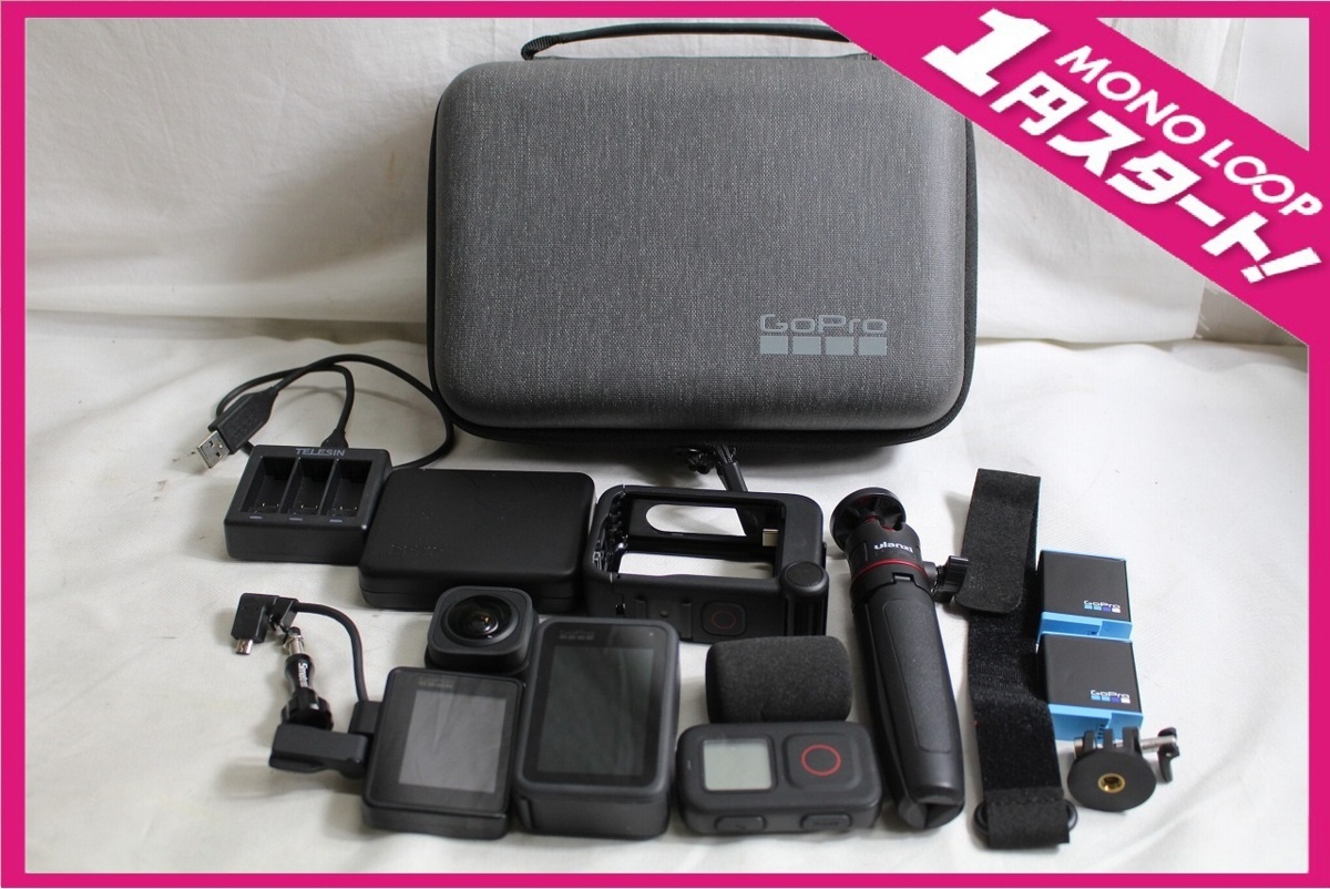 6cP04722D】☆1円スタート☆GoProゴープロ☆HERO9 Black☆アクション