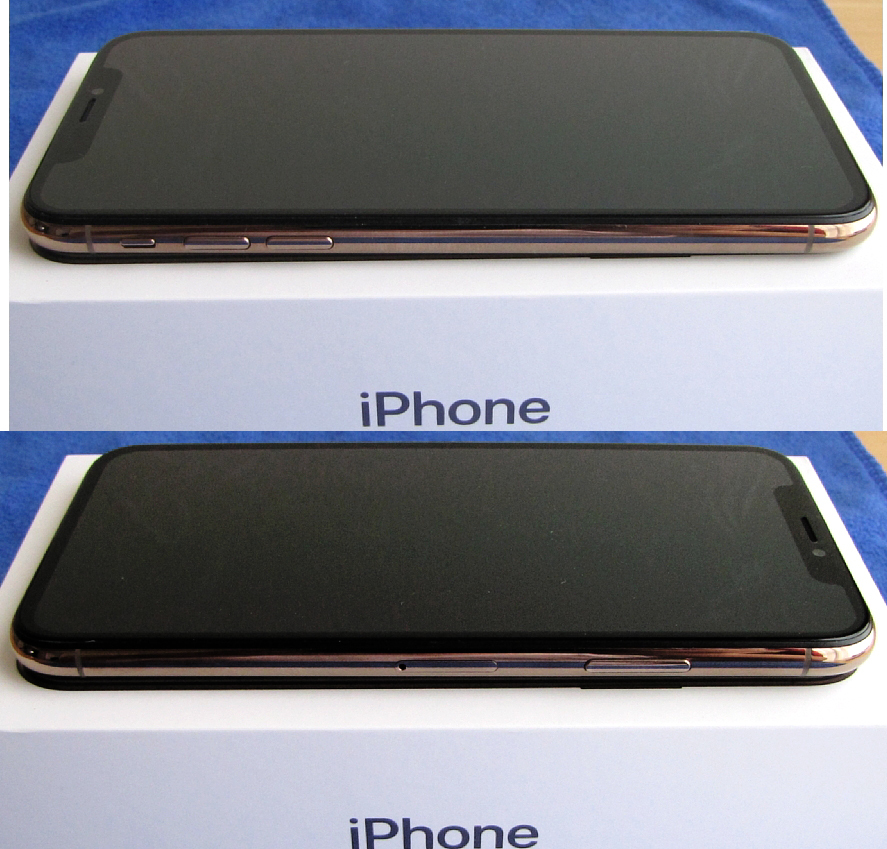 超美品 バッテリ100％ SIMフリー Apple iPhoneXS 大容量 256 GB ゴールド SIMロック解除済 格安SIM利用可
