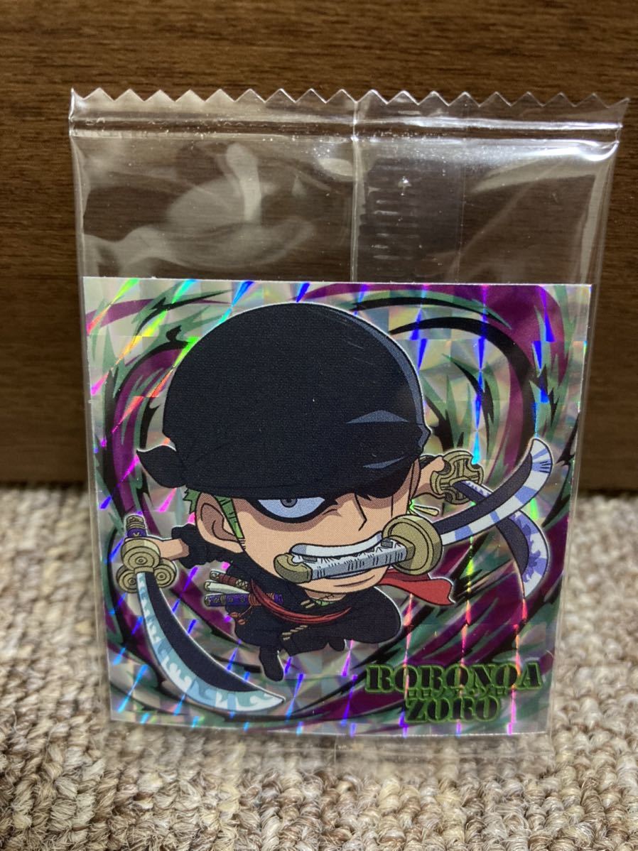 【海外限定】ONE PIECE 大海賊ウエハースシール ゾロ