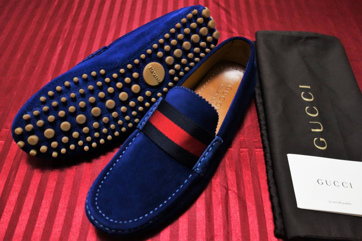 希望者のみラッピング無料 GUCCI グッチ ドライビングシューズ
