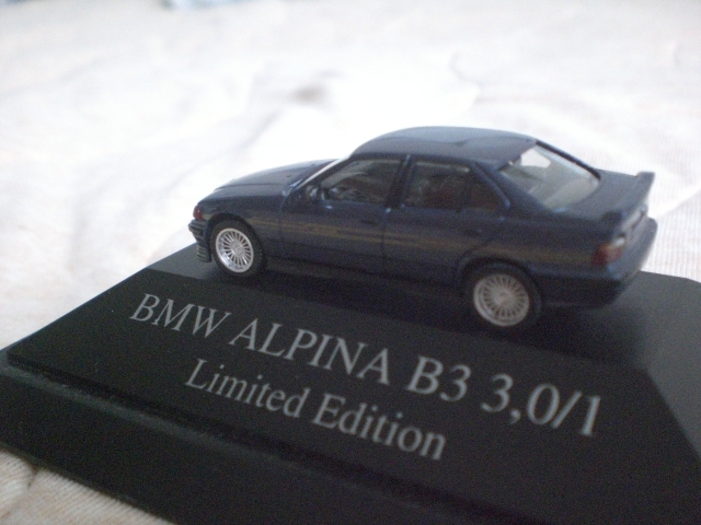 BMW Alpina ALPINA E36 B3 3.0 голубой миникар Herpa Nicole NICOL AUTOMOBILES herpa 87/1