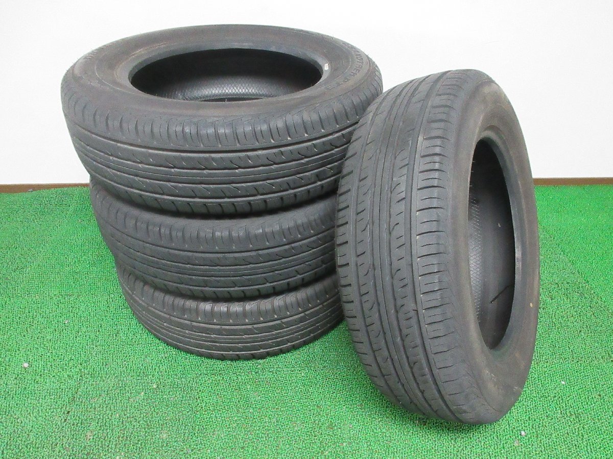 C459【送料無料 SALE品】235/65R18 超溝高 8.5分山 ダンロップ 夏タイヤ GRANDTREK PT3 18年製 4本 激安 ムラーノ レクサス RX アウディ Q7