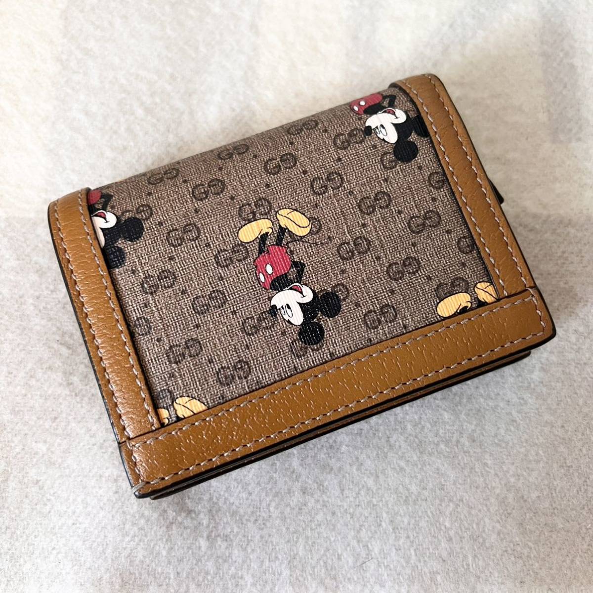 GUCCI x Disney Mickey グッチ x ディズニー ミッキー コラボ 二つ折り