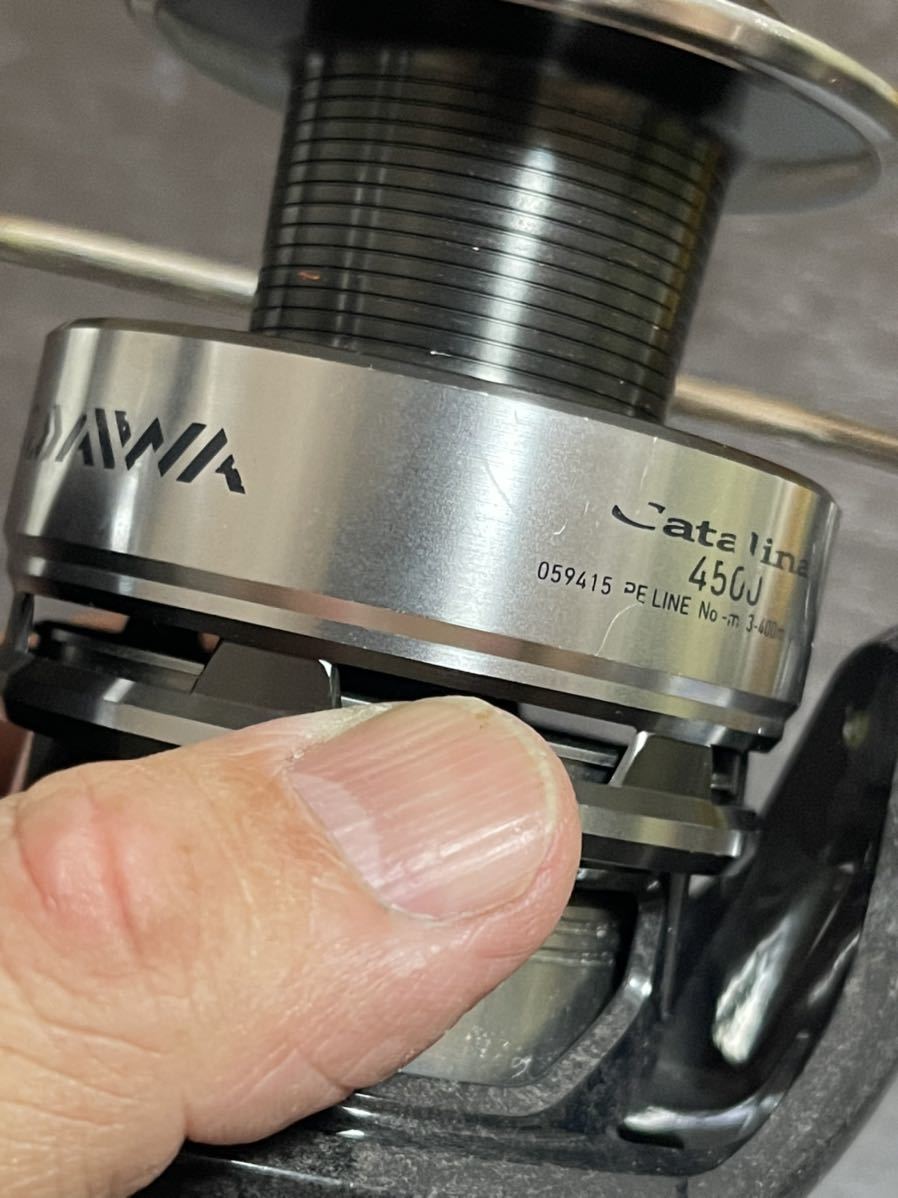 1円スタート　DAIWA 12キャタリナ　4500ダイワ _画像9