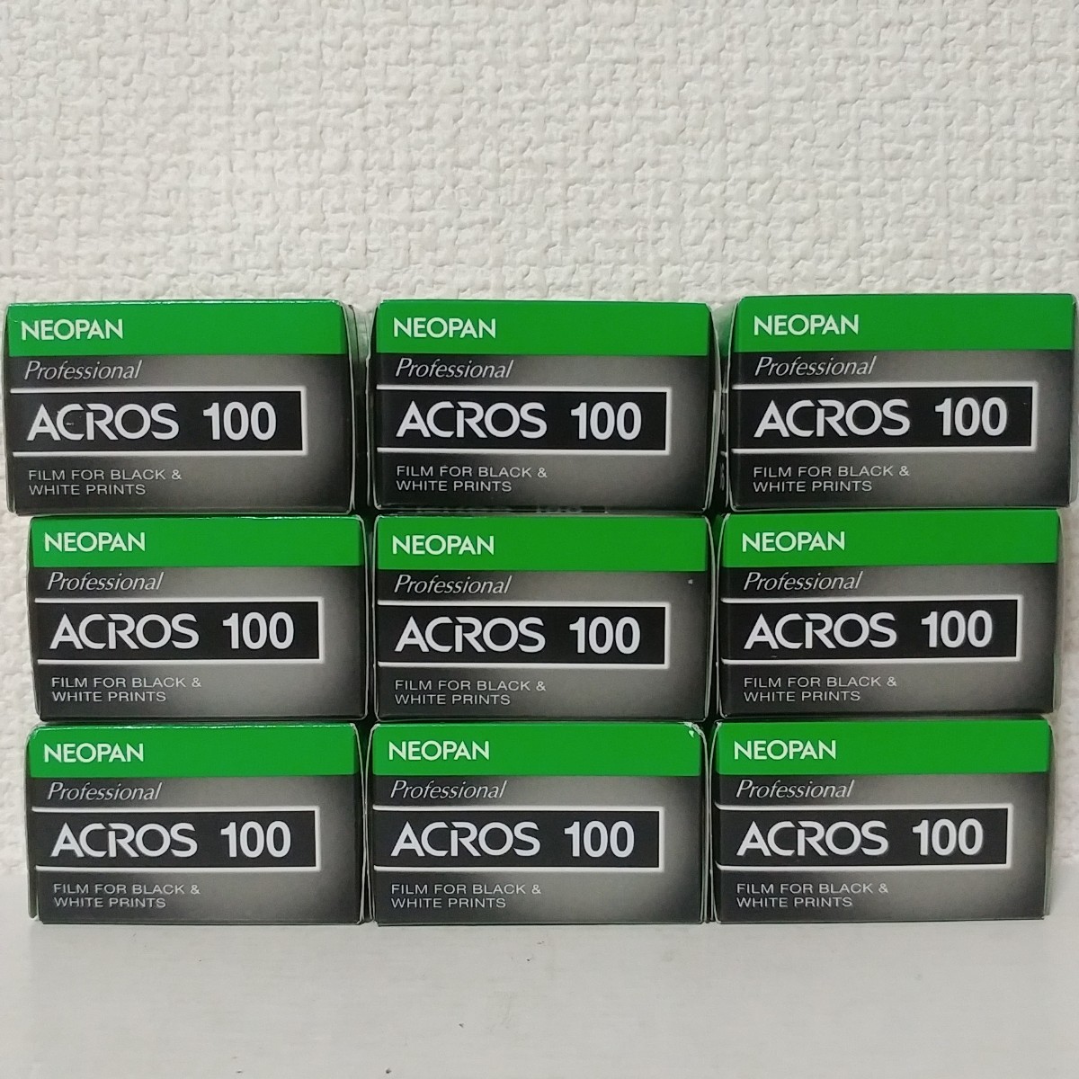 FUJIFILM NEOPAN ACROS 100 9本セット | contifarma.pe