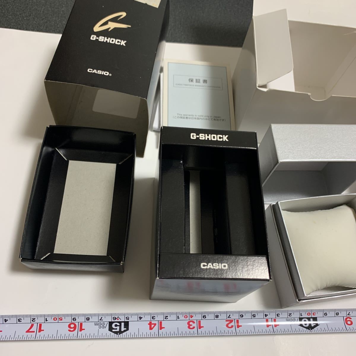 品質が CASIO g-shockとbaby-g BOX空箱 2個 nascd.edu.bd