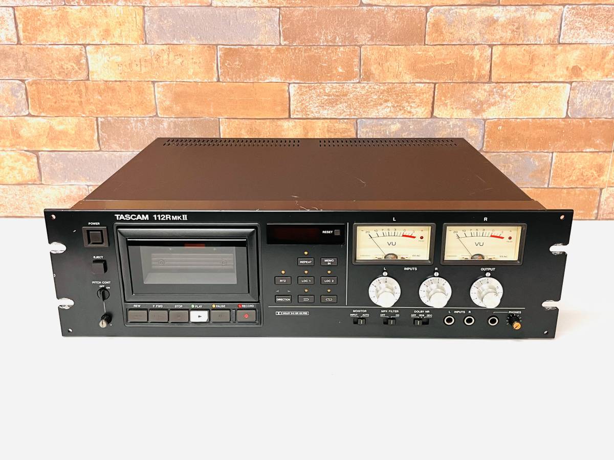 TASCAM 122 MKII カセットデッキ | tspea.org