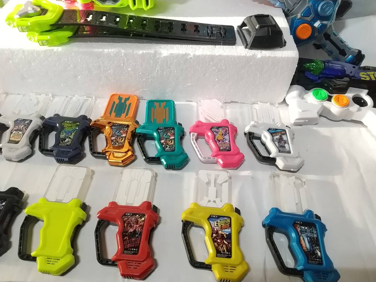 仮面ライダーエグゼイド DXゲーマドライバー ガシャット ガシャコンソード まとめて 中古 変身ベルト