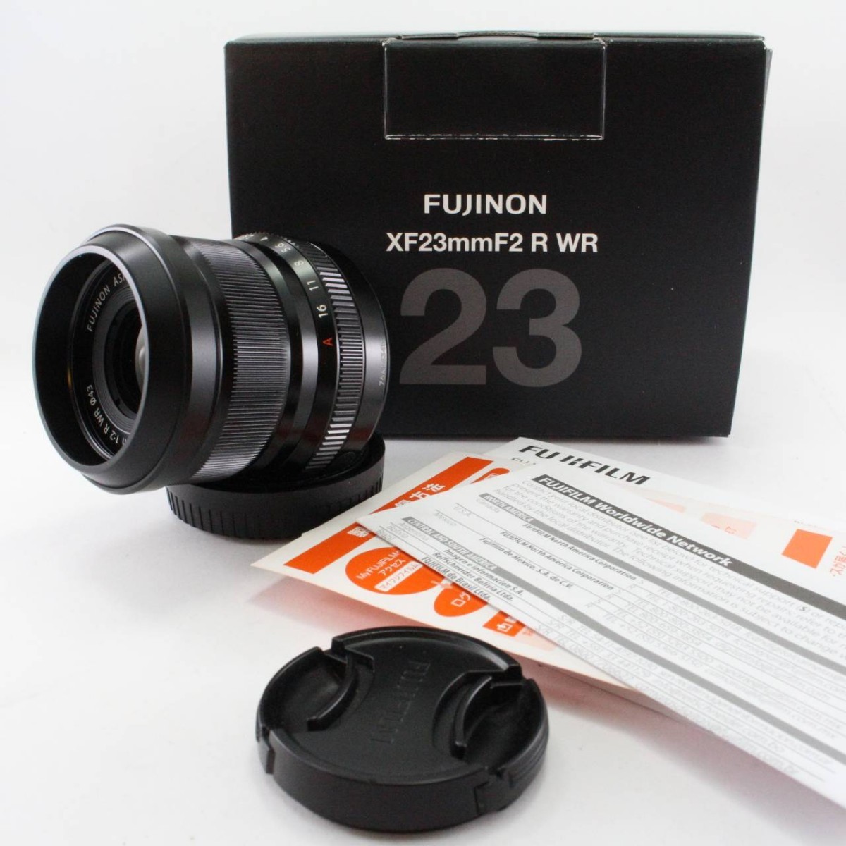 FUJIFILM 単焦点広角レンズ XF23MMF2 R WR シルバー 乾燥豆類 | www