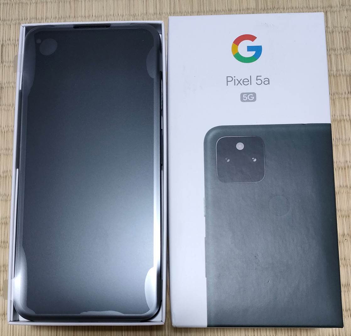 新品未使用 Google Pixel 5a 5G SIMフリー ブラック黒-